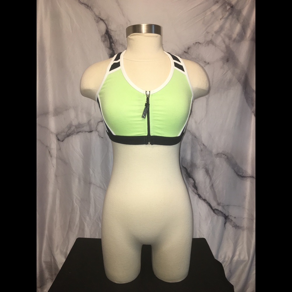 Jockey Zipper Front Sports Bra